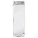 Miroir Doré Ovale 30x100 cm