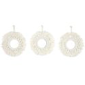 Lot de 3 Miroirs Muraux Boho 28 cm