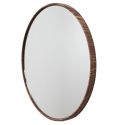 Enssemble de 3 Miroir Ø26 cm Imitation Bois Enssemble de 3 Miroir Ø26 cm Imitation Bois