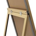 Miroir sur Pied Doré 122 cm