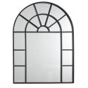 Miroir Fenêtre Métal Noir 60x80 cm