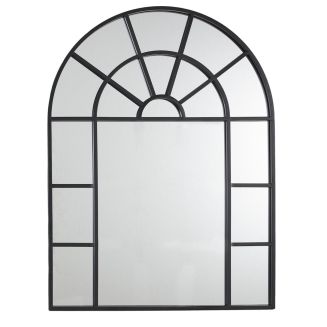 Miroir Fenêtre Métal Noir 60x80 cm