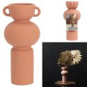 Vase Anse Céramique Terracotta Artiste 25,5cm