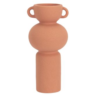Vase Anse Céramique Terracotta Artiste 25,5cm