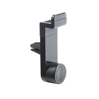 Support universel extensible pour smartphone pour grille aération noir
