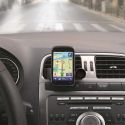 Support universel extensible pour smartphone pour grille aération noir
