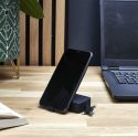 Boitier câbles rétractables 3 en 1 avec support smartphone intégré
