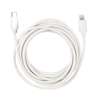 Câble charge ultra rapide 3A USBC - Port Iphone 2 mètres