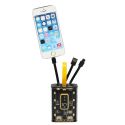 Batterie de secours portable 10000MAH avec 3 sorties en 1