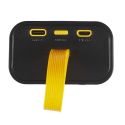Batterie de secours portable 10000MAH avec 3 sorties en 1