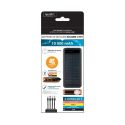 Batterie solaire portable 10000MAH avec câble multiports