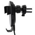 Support de téléphone voiture chargeur à induction 15 Watt