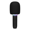 Enceinte micro karaoke lumineux 2 en 1