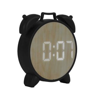 Horloge à poser affichage numérique Led style vintage