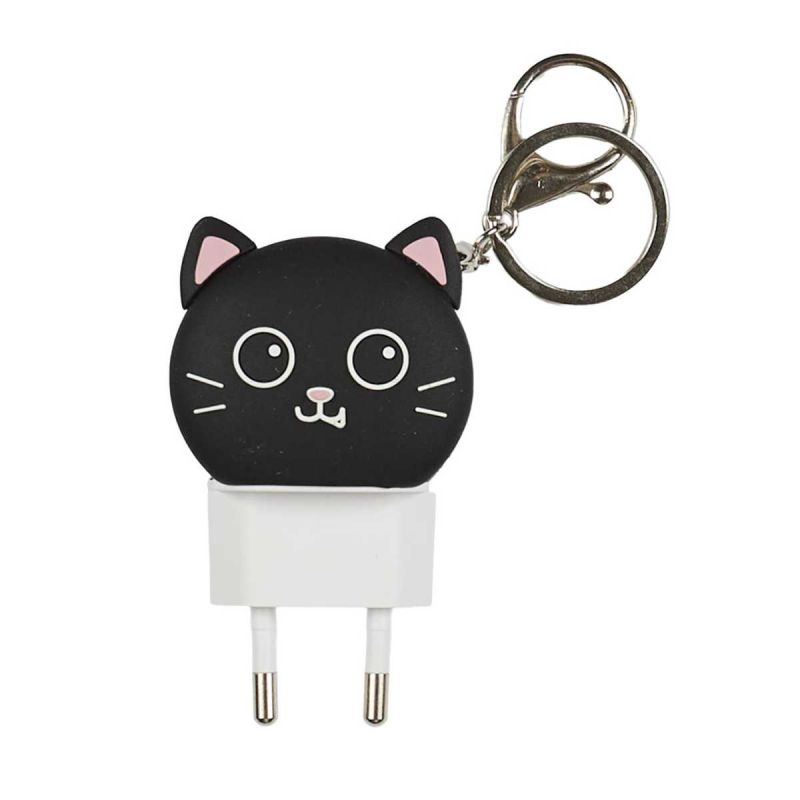 Adaptateur de charge 20 Watt fonction porte-clé "Chat Kawaii" Adaptateur de charge 20 Watt fonction porte-clé "Chat Kawaii"
