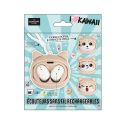 Ecouteur sans fil 3 faces humeur changeables "Kawaii"