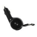 Chargeur allume cigare câble retractable 60 Watt 4 en 1