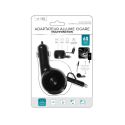 Chargeur allume cigare câble retractable 60 Watt 4 en 1