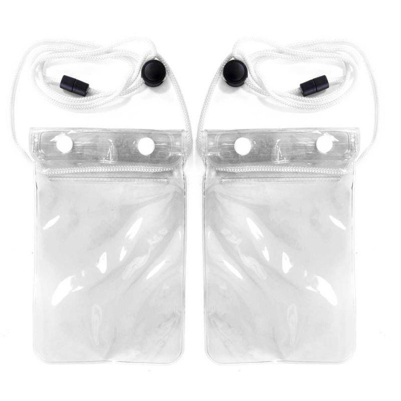 Lot de 2 Pochettes waterproof pour smartphone