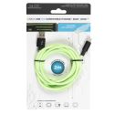 Câble charge rapide 2A type compatible Iphone / Ipad / Ipod phosphorescent 2 mètres