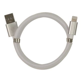 Câble charge rapide 2A compatible Iphone avec anneaux magnétiques