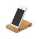 Support smartphone ou tablette en bois