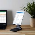 Support compact smartphone ou tablette pliable