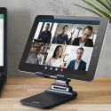 Support compact smartphone ou tablette pliable