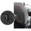 Chargeur voitrue banquette arrière 4 en 1 câble 1m50 + 1 pince