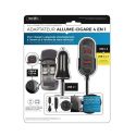 Chargeur voitrue banquette arrière 4 en 1 câble 1m50 + 1 pince