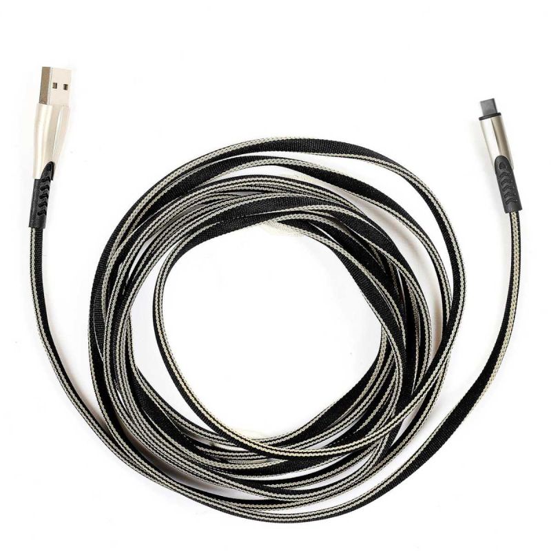 Câble charge 6A type C dernière génération avec têtes flexibles renforcées Câble charge 6A type C dernière génération avec têtes flexibles renforcées