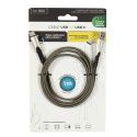 Câble charge 6A type C dernière génération avec têtes flexibles renforcées