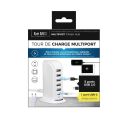 Tour multiports HUB 5 USB et 1 type C