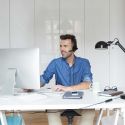 Casque microphone filaire