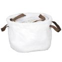 Lot de 3 Paniers Gigogne Effet Fourrure avec Poignées Lot de 3 Paniers Gigogne Effet Fourrure avec Poignées