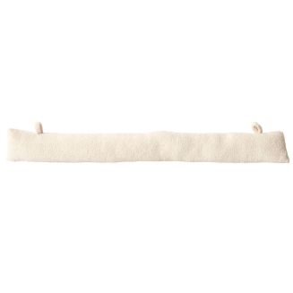 Boudin de Porte en Bouclette Crème 7x80cm