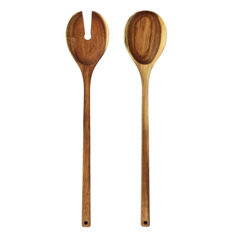 Couverts de Service en Acacia Naturel Couverts de Service en Acacia Naturel