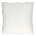 Coussin Imprimé et Sherpa 40x40cm
