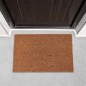 Tapis d'Entrée Brossant Coco 40x60cm, Ultra Efficace, Fibre Naturelle