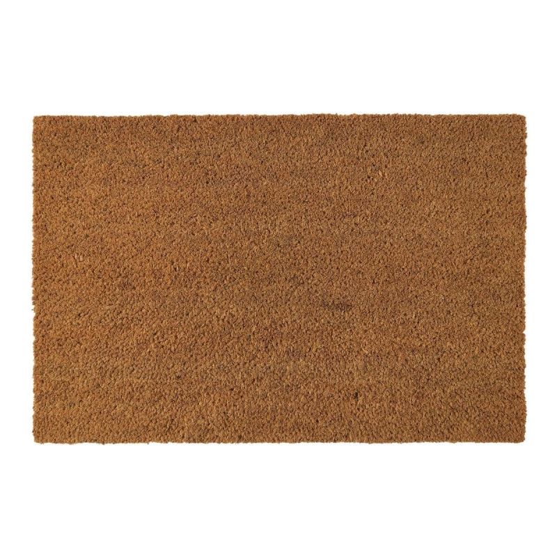Tapis d'Entrée Brossant Coco 40x60cm, Ultra Efficace, Fibre Naturelle