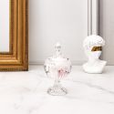 Bonbonnière Ronde H15cm Sur Pied