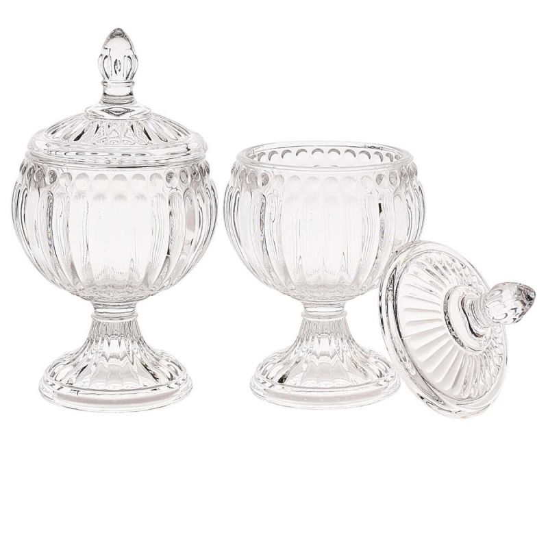 Bonbonnière Ronde H15cm Sur Pied