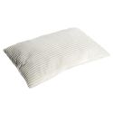 Coussin Rectangulaire Flanelle Côtelée 30x50cm, Doux et Lavable en Machine