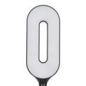 Lampe LED de bureau 3 en 1 avec support chargeur induction smartphone et pot à crayon