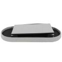 Coffre Banc Pliable Gris 76x38 cm