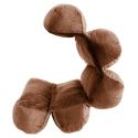 Coussin de Relaxation Modulable Tissu Doux Gris