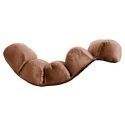 Coussin de Relaxation Modulable Tissu Doux Gris