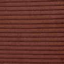 Banc Coffre Pliable Côtelé Terracotta 76x38 cm