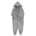 Combinaison Sherpa Enfant Gris, Confort Ultime, Idéale pour les Soirées Pyjama Combinaison Sherpa Enfant Gris, Confort Ultime, Idéale pour les Soirées Pyjama