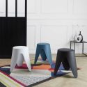 Tabouret Blanc 46 cm